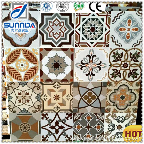 on sale matte finish rustic glazed tiles, digital flower series rustic ceramic living room floor tiles